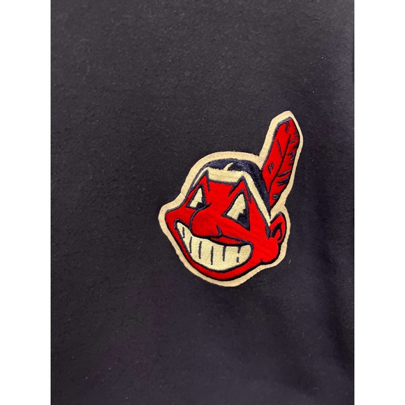 Vintage 90’s Cleveland Indian’s Mock Neck - Picture 2 of 4